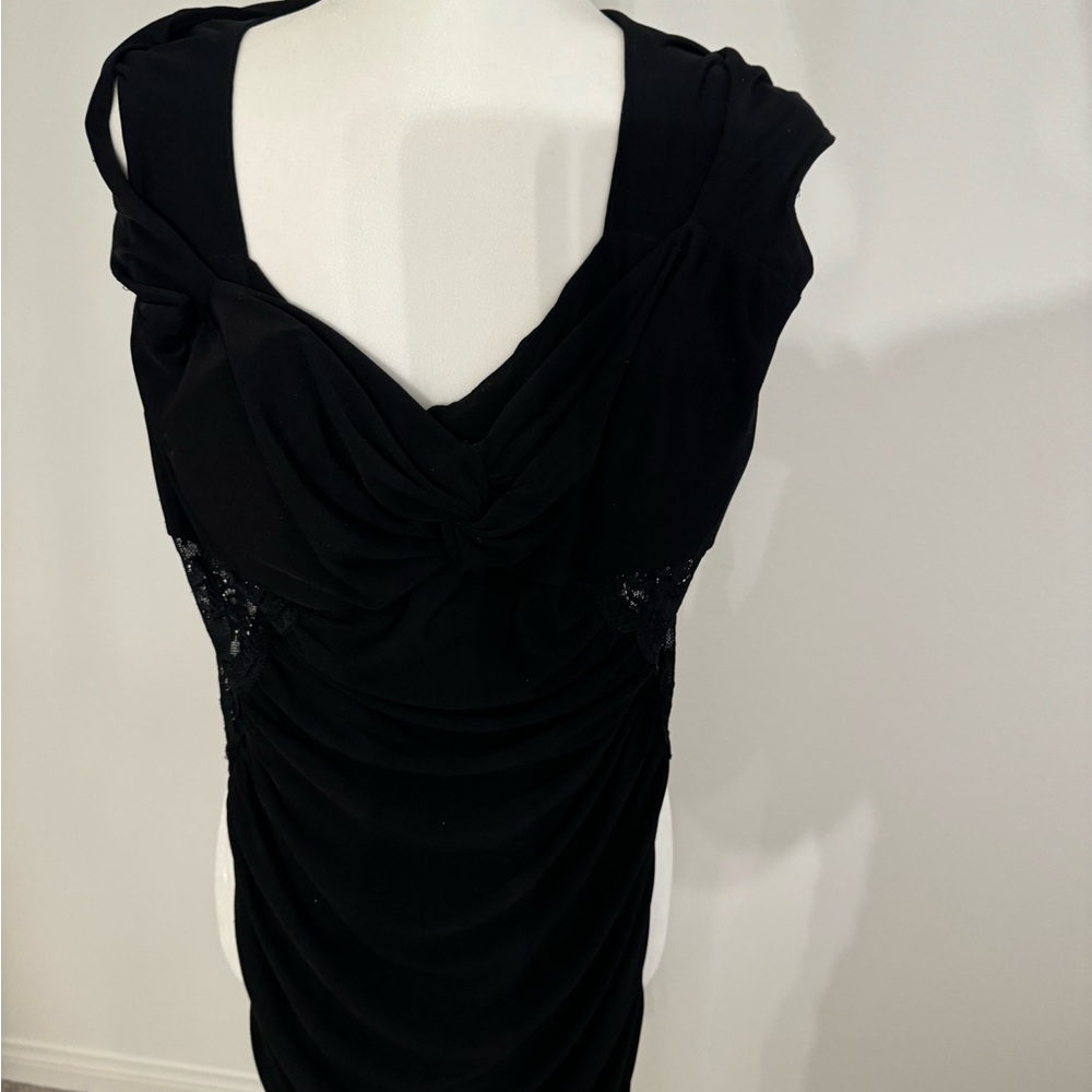 Sexy black dress